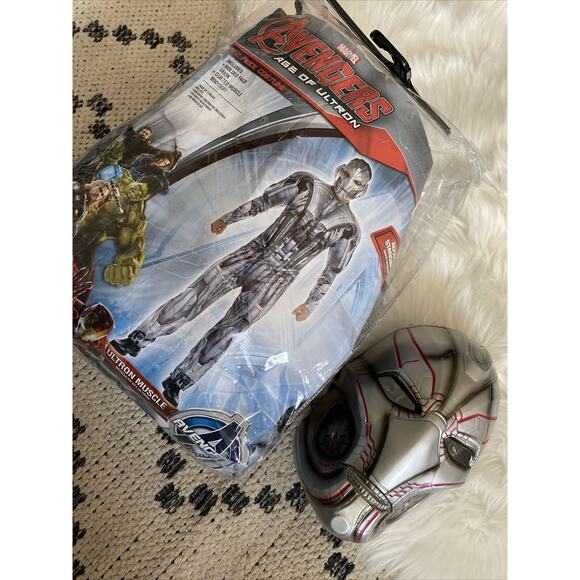 Marvel Avengers Age Of Ultron Muscle Halloween Costume Adult Standard Size NEW - Picture 1 of 9